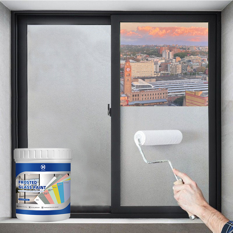 PINTURA DE VIDRIO EFECTO ESMERILADO