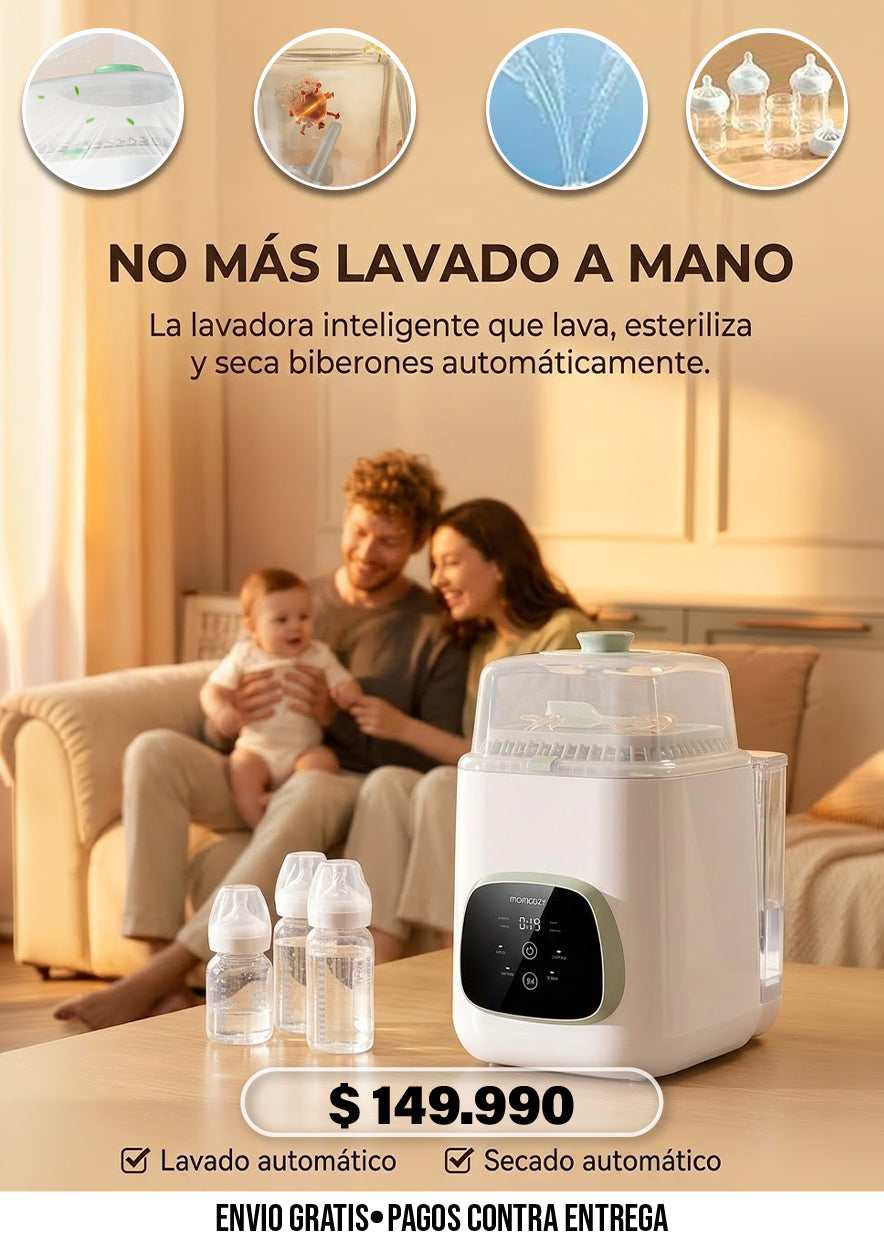 LAVADORA Y ESTERILIZADORA DE BIBERONES