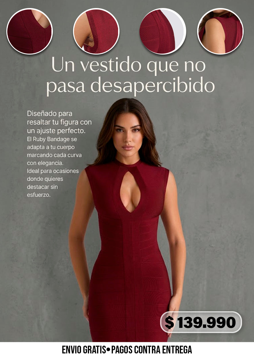 MINIVESTIDO RUBY BANDAGE