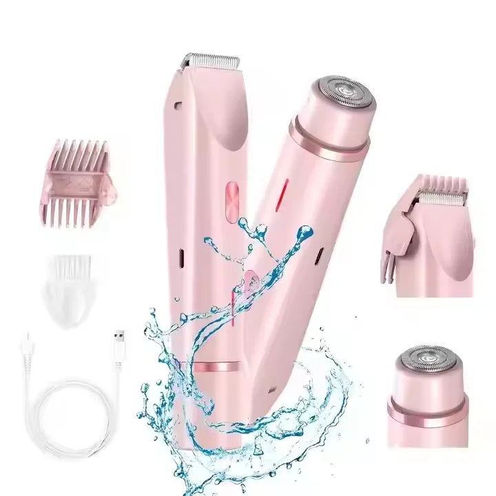 AFEITADORA CORPORAL 2 EN 1 PARA MUJER