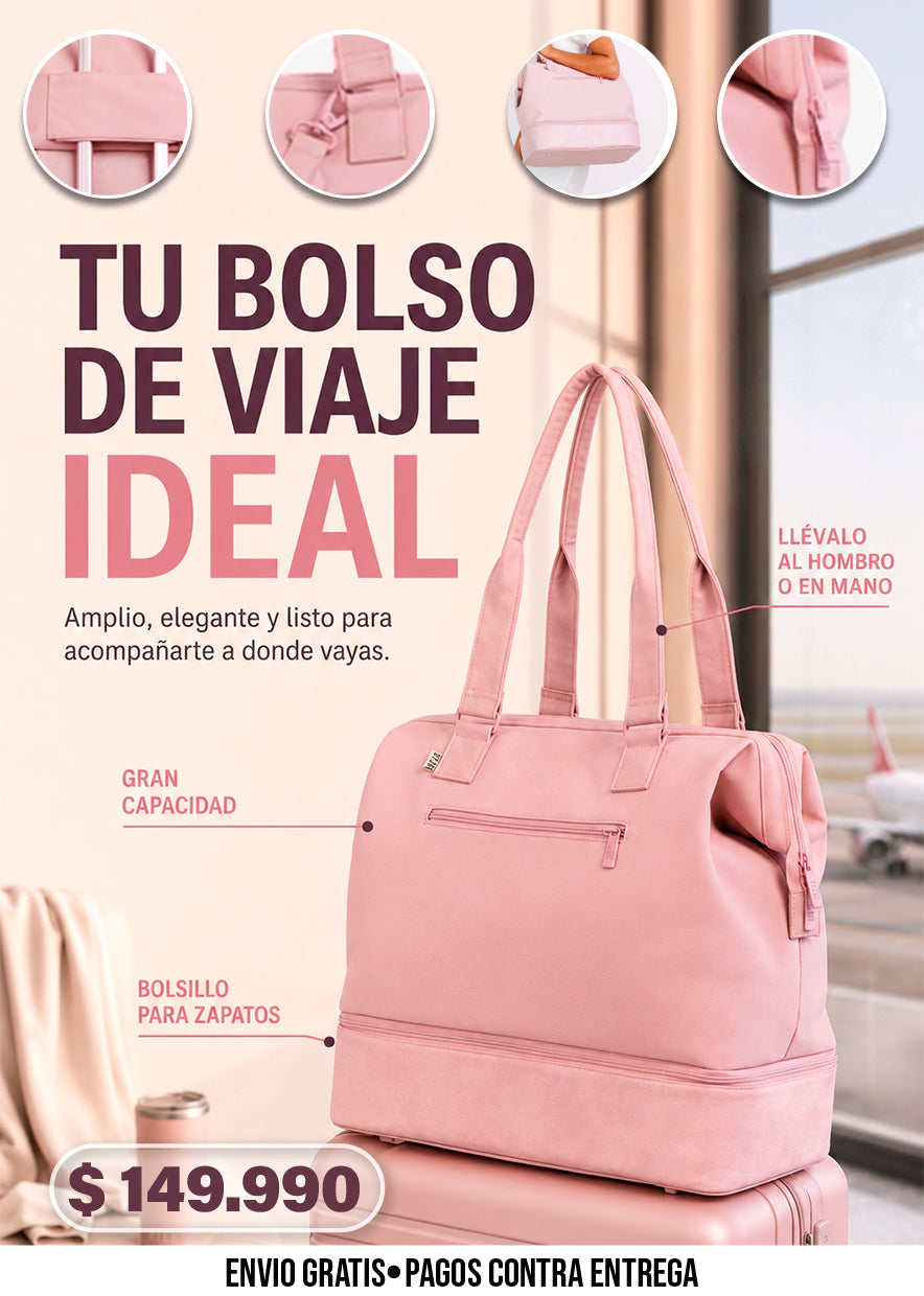 BOLSO DE VIAJE MUJER