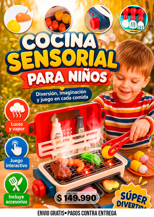 PARRILLA DIDÁCTICA MAGIC MEALS