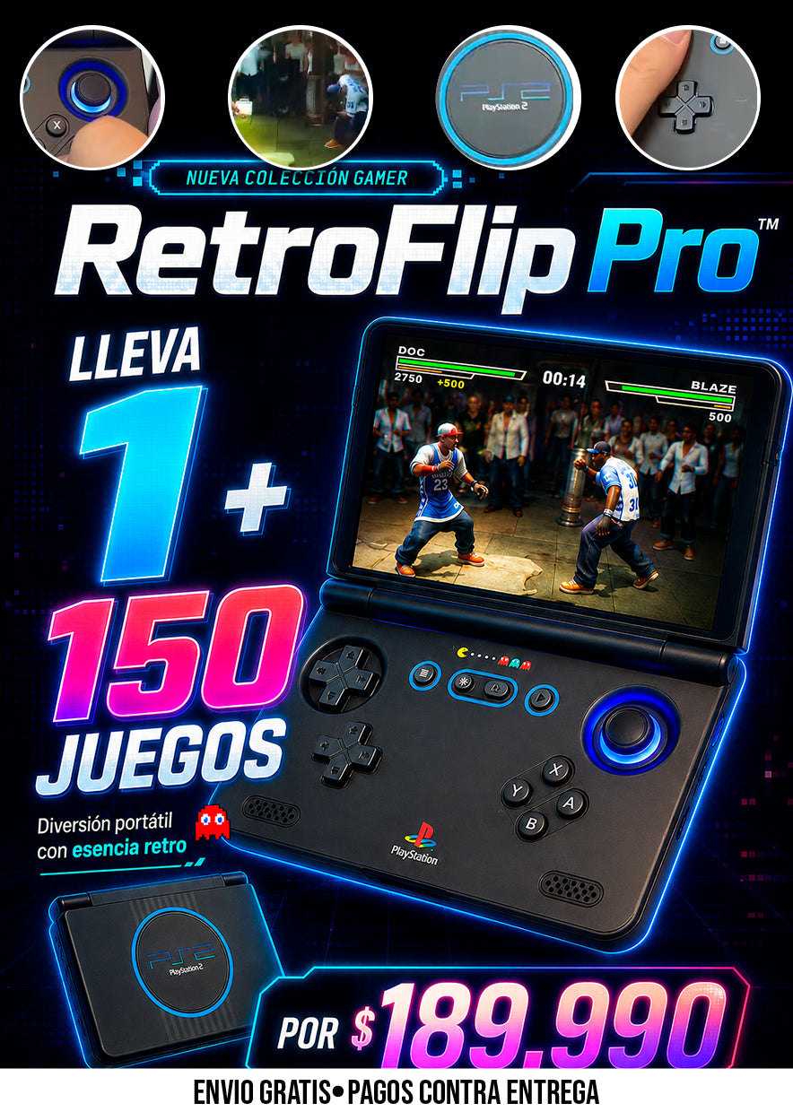 CONSOLA RETROFLIP PRO