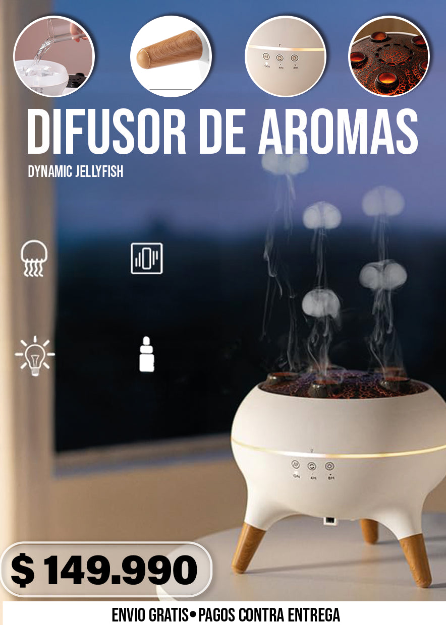 DIFUSOR DE AROMAS DYNAMIC JELLYFISH