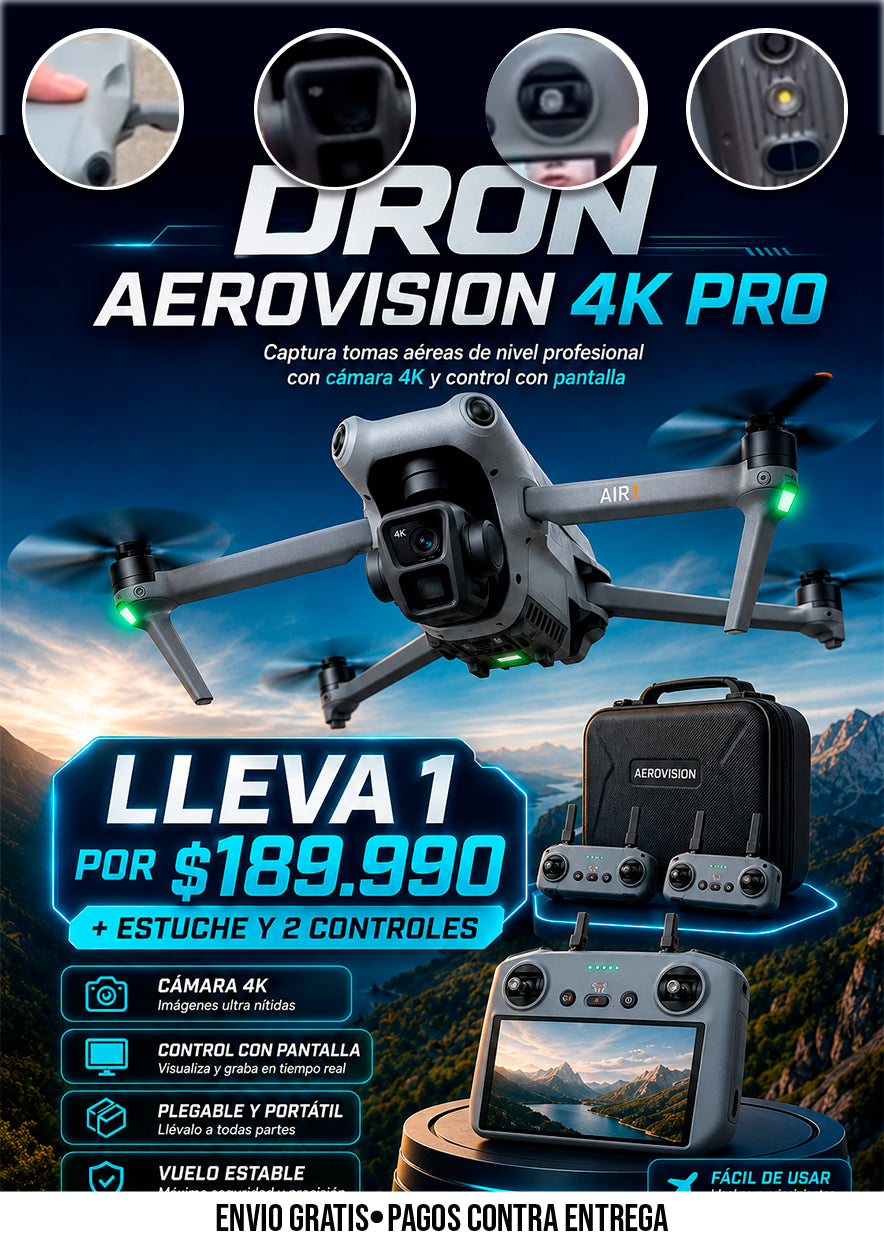 DRON AEROVISION 4K PRO