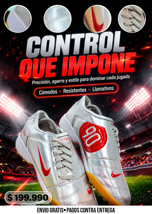ZAPATILLAS SILVER CONTROL 90 TF