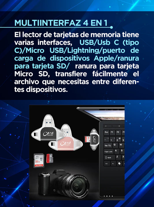 LECTOR DE TARJETA USB