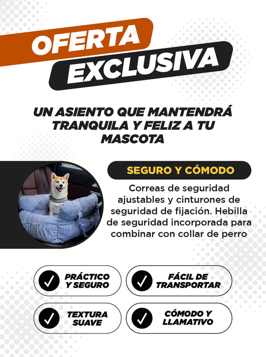 COCHE PARA MASCOTAS - ASIENTO