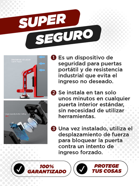 CERRADURA DE SEGURIDAD PORTÁTIL