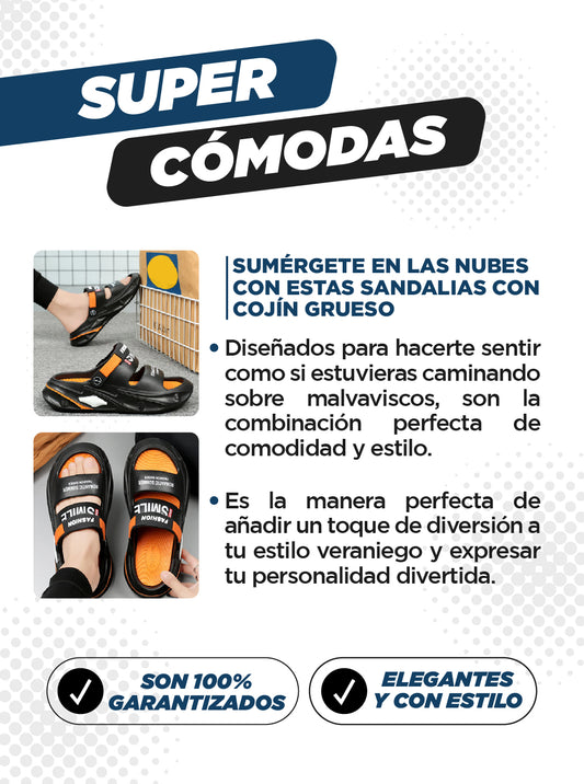 SANDALIAS CON AMORTIGUACIÓN