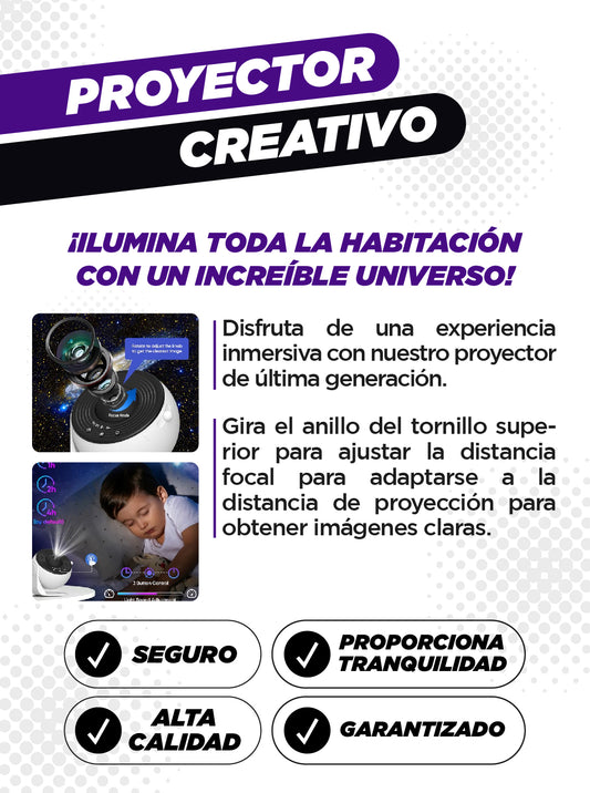 PROYECTOR DE LUZ GALAXIA SEP