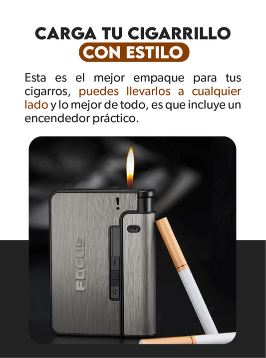 CIGARRILLERO CON CANDELA