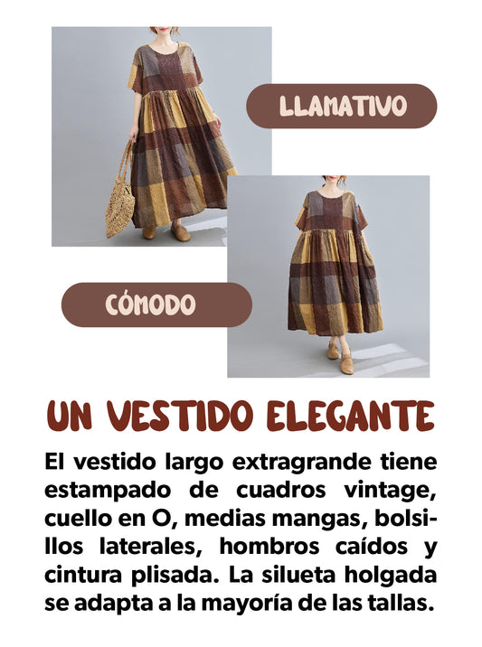 VESTIDO DE ALGODON PARA DAMA