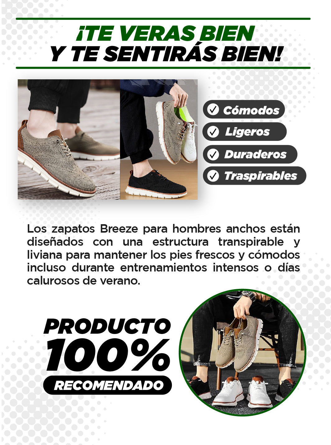 C0007 ZAPATOS BREEZE PARA HOMBRE