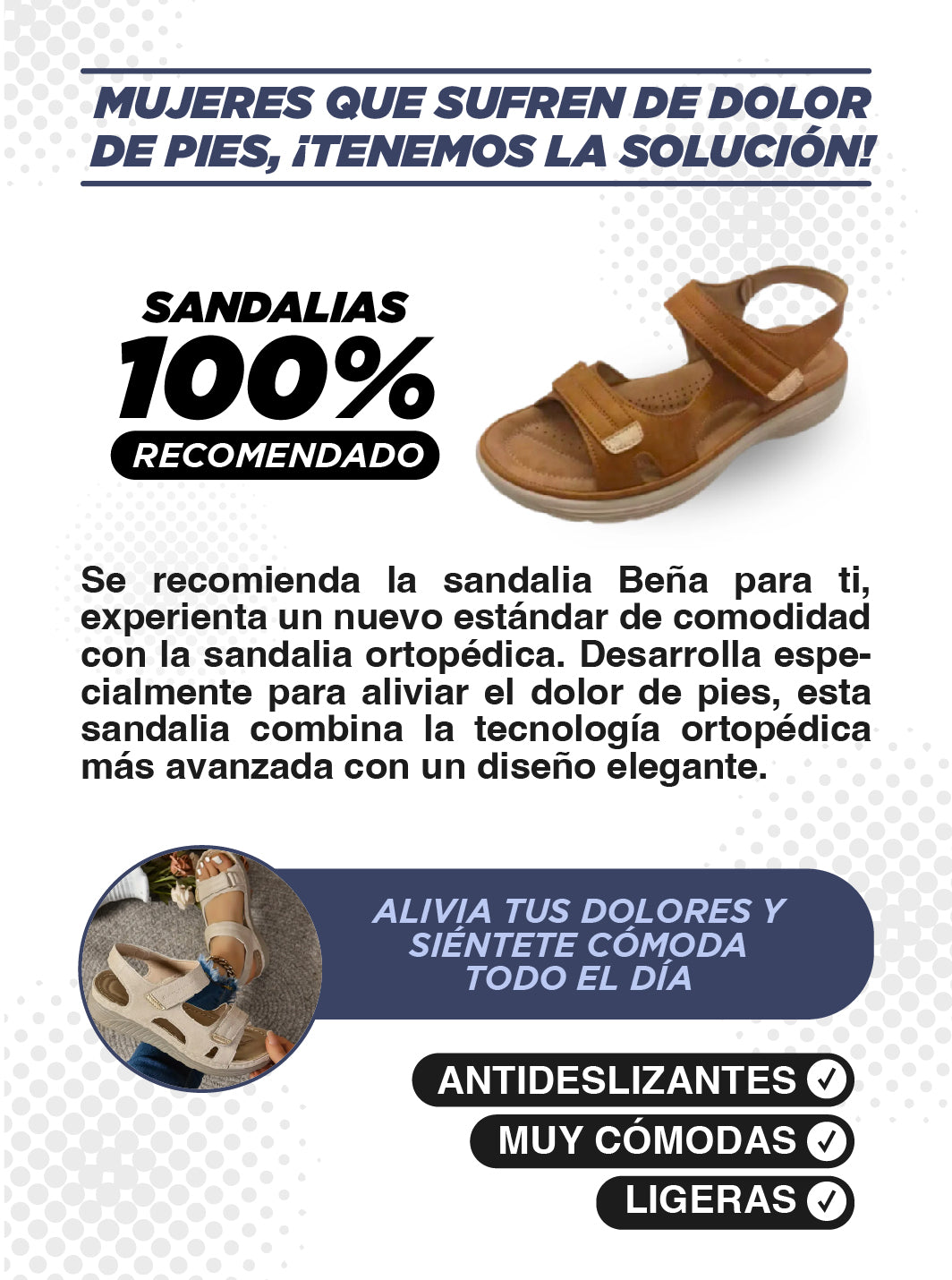 C0012 SANDALIAS ORTOPÉDICAS