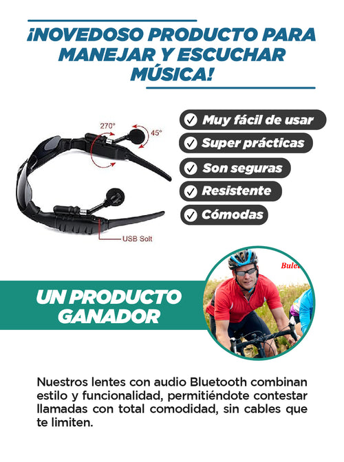 A0018 GAFAS DE SOL CON AUDIO BLUETOOTH