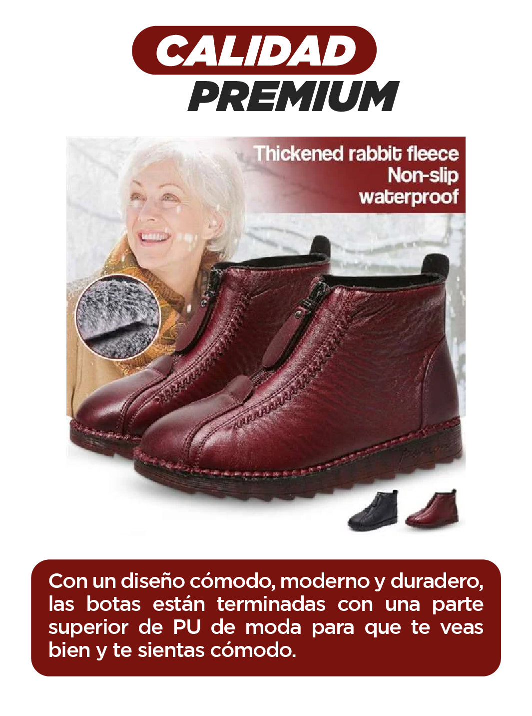 BOTAS DE INVIERNO ANTIDESLIZANTES