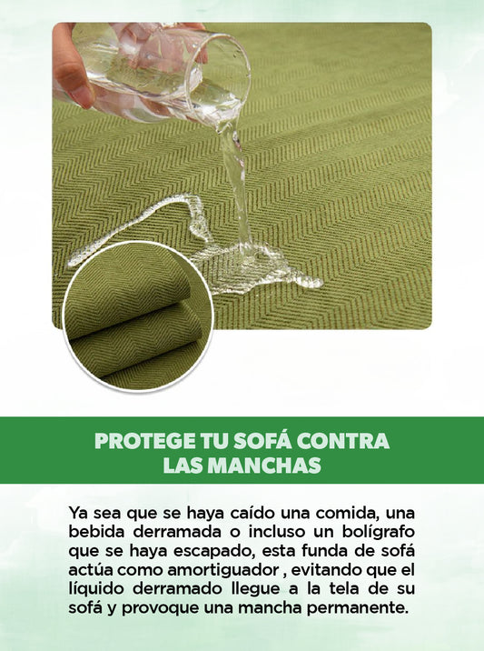 PROTECTOR VERDE PARA SOFA