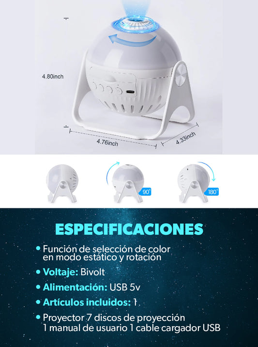 PROYECTO LED CIELO GALAXIA