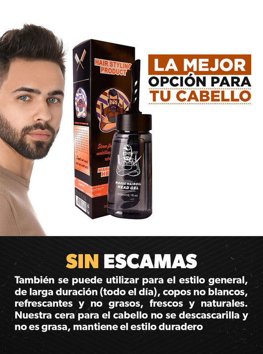 GEL Y PEINE PARA CABELLO