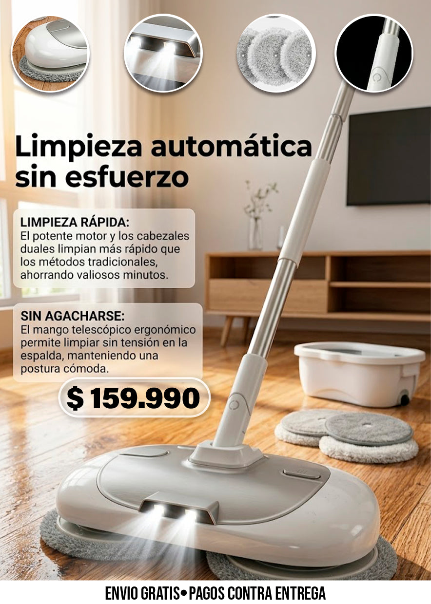 MOPA  LIMPIADOR ELÉCTRICO DE PISOS