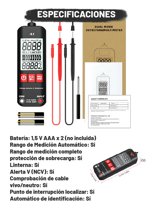 MULTIMETRO DIGITAL FI