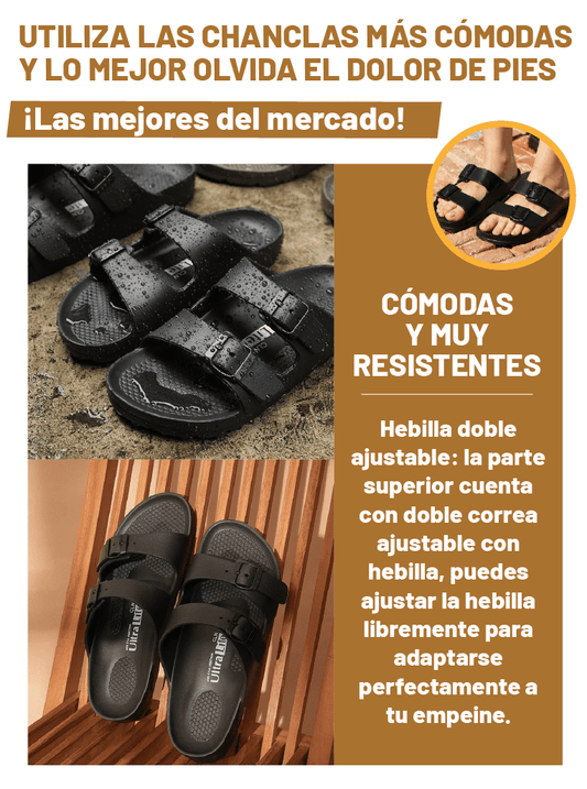 CHANCLAS PLANAS Y ORTOPÉDICAS