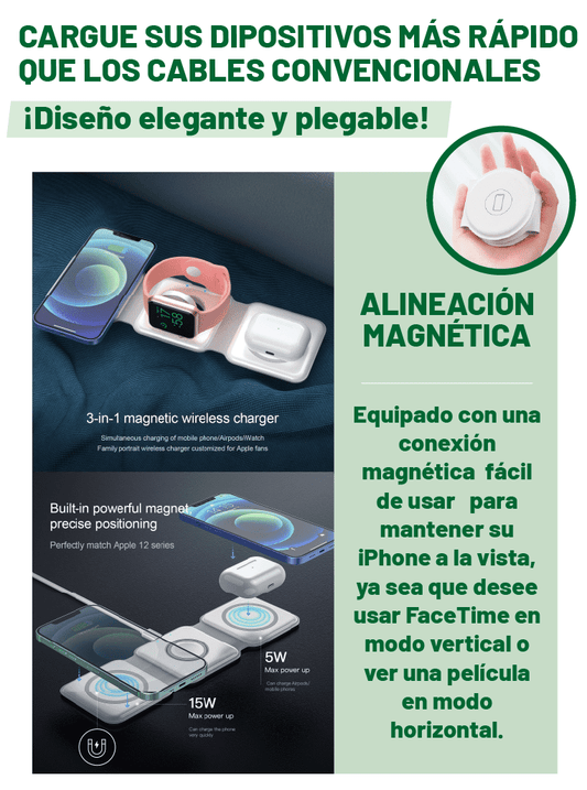 CARGADOR PLEGABLE 3 EN 1