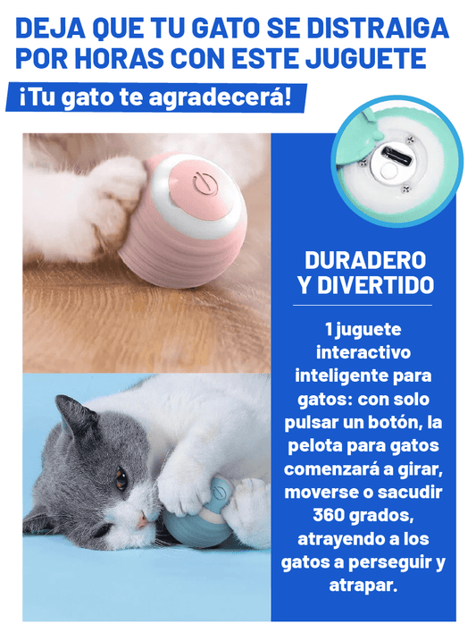 PELOTA DE JUGUETE PARA GATOS