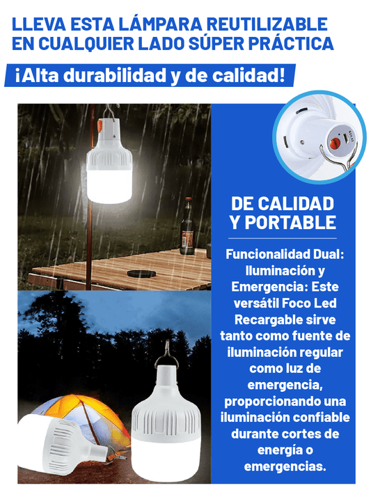 BOMBILLA LED PORTÁTIL