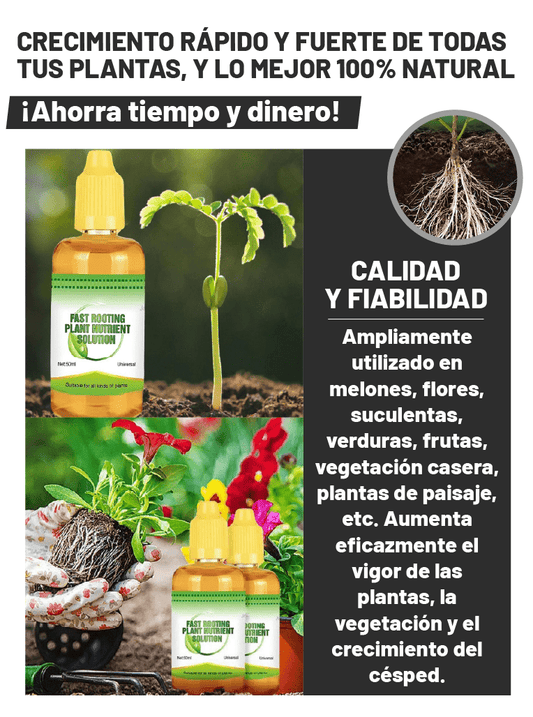 SOLUCIÓN NUTRIENTES PARA PLANTAS