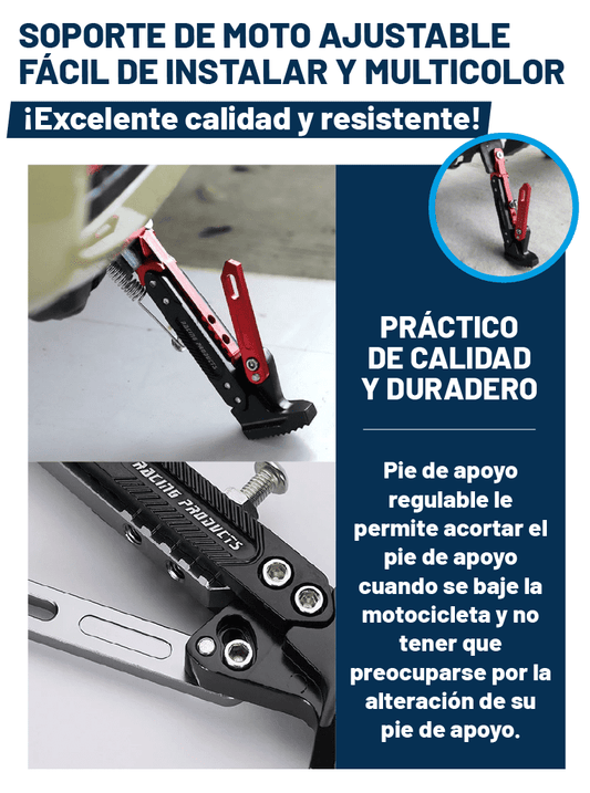 SOPORTE AJUSTABLE PARA MOTOCICLETA