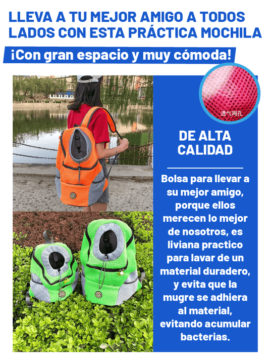 MORRAL SPORT PARA MASCOTAS PEQUEÑAS