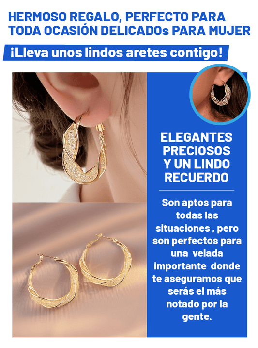 ARETES CON ARO