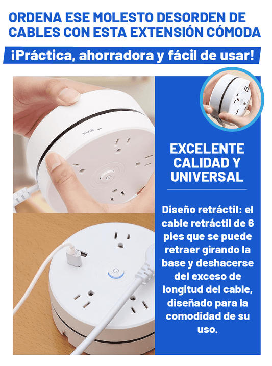 EXTENSIÓN TOMA DE DISCO UNIVERSAL