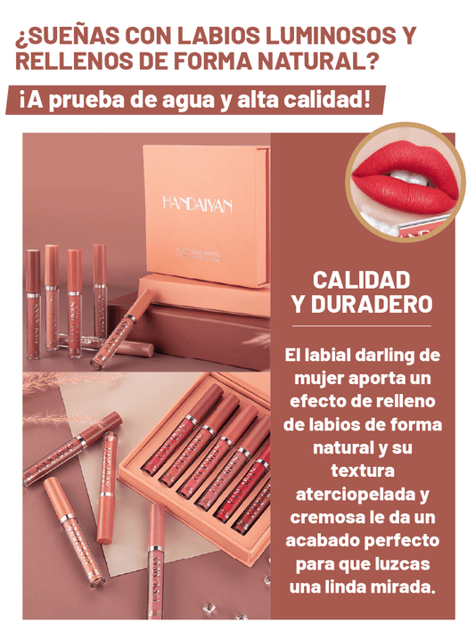 KIT LABIAL SEXY X 6