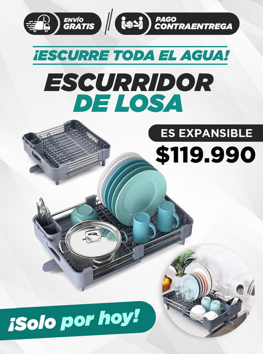 ESCURRIDOR DE LOSA EXPANSIBLE