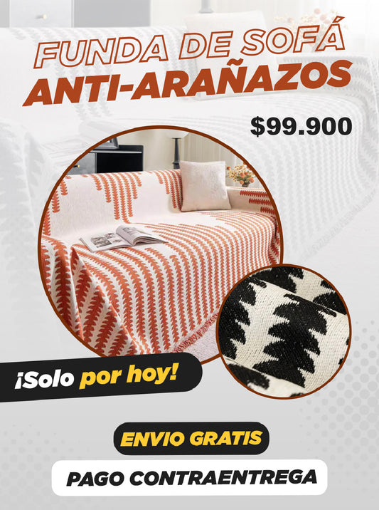 FUNDA DE SOFA ANTI ARAÑAZOS