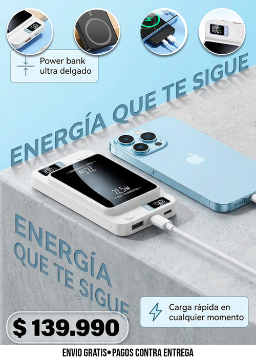 POWER BANK 20000MAH ULTRADELGADO