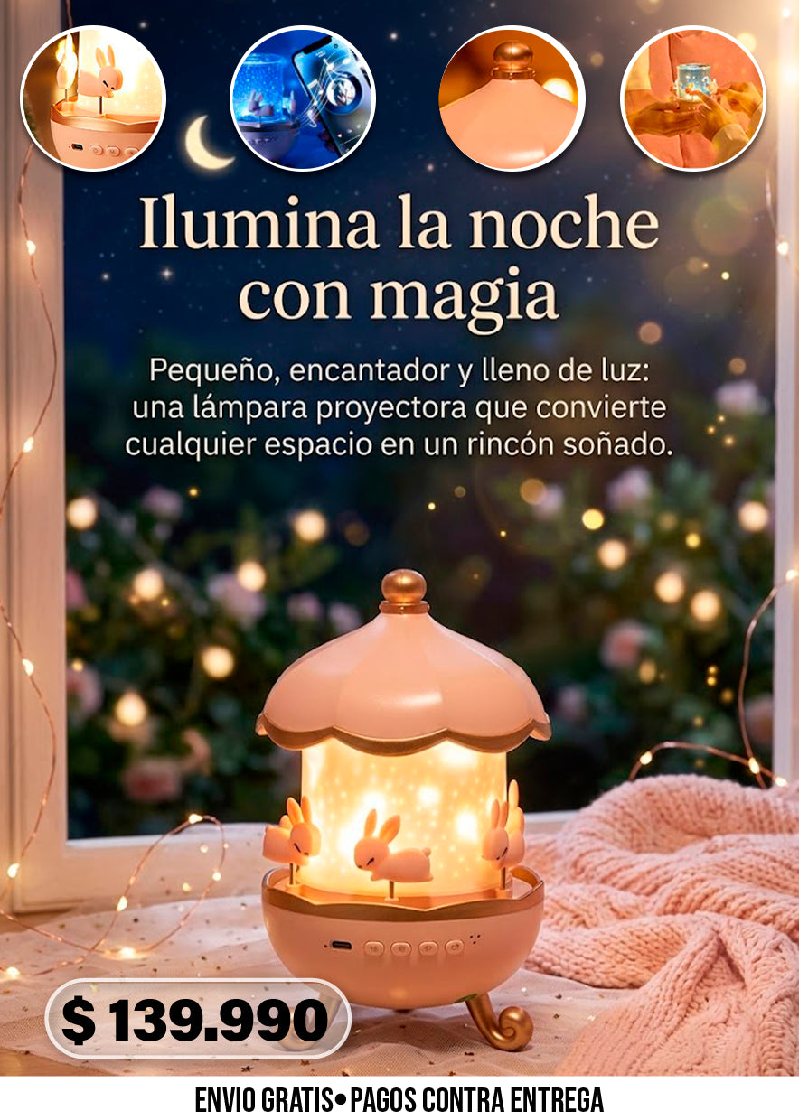 PROYECTOR DE CIELO ESTRELLADO PEQUEÑO