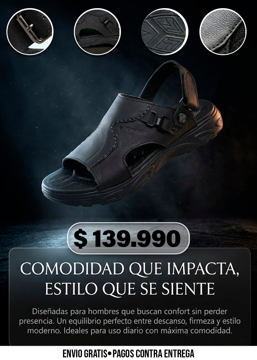SANDALIAS DE CUERO