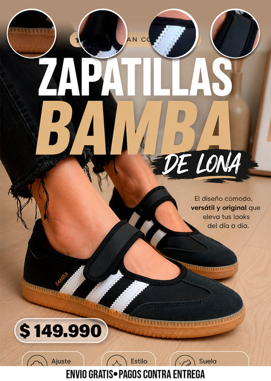 ZAPATILLAS BAMBA DE LONA