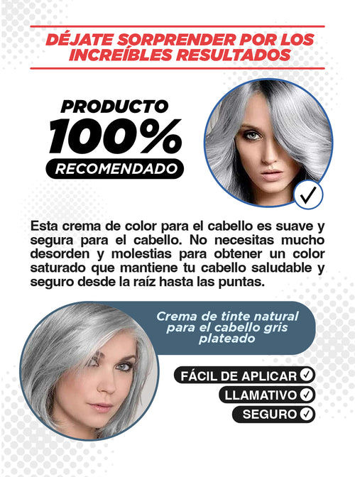 B0008 CREMA DE TINTE NATURAL PARA CABELLO