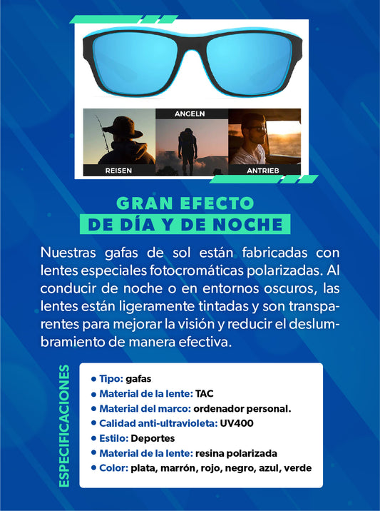 GAFAS DE PESCA ANTIDESLUMBRANTES