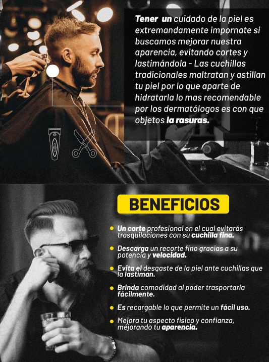 MAQUINA DE AFEITAR BARNER